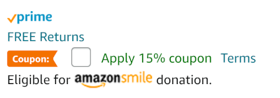 AmazonSmile eligible for donation example